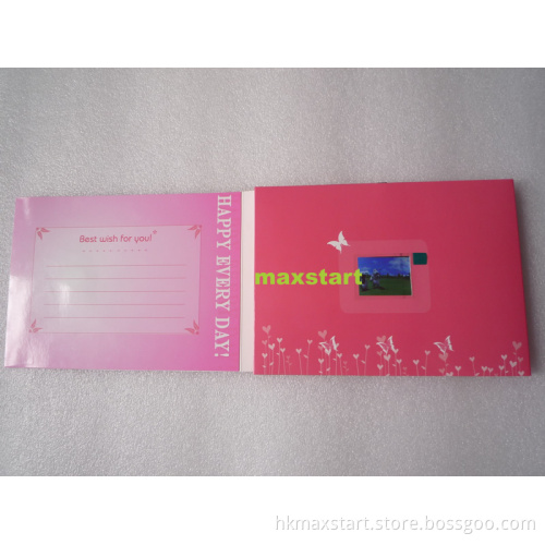 1.8 Inch LCD Greeting Card